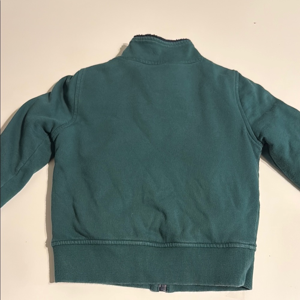 Vineyard Vines Green Sweatshirt Classic Zip-Up for kids, size 5 - Picture 8 of 9